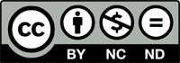 Creative Commons BY-NC-ND icon